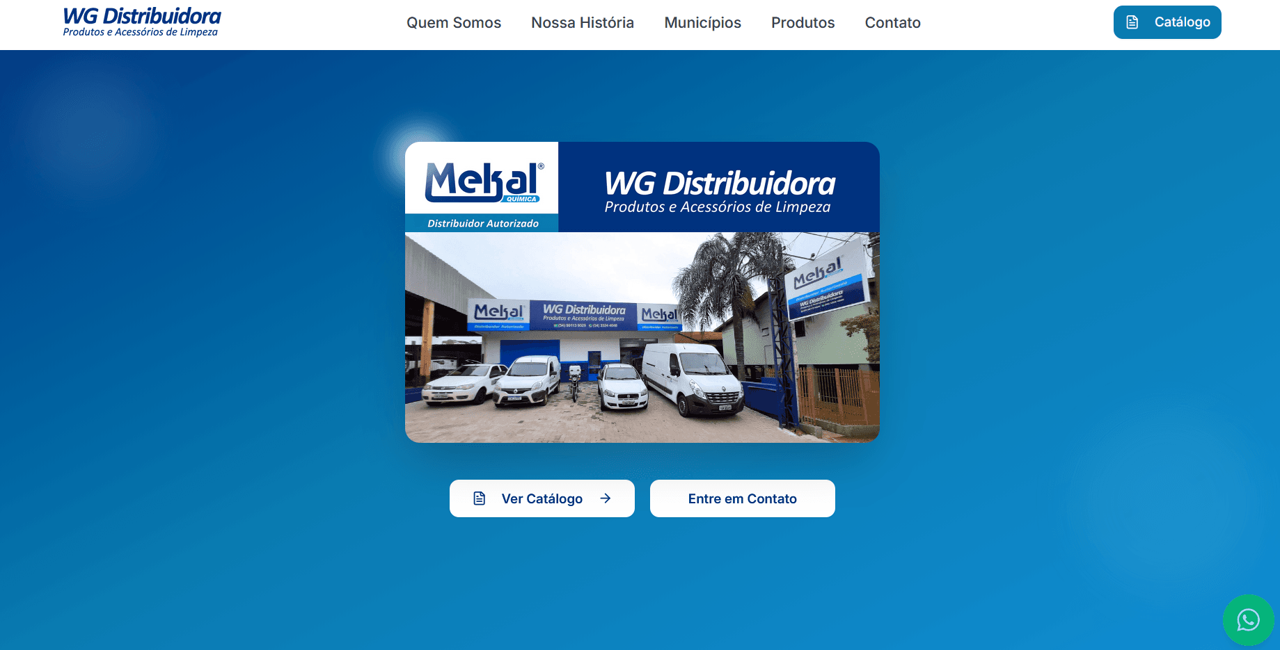 Preview: WG Distribuidora — Portal de Vendas